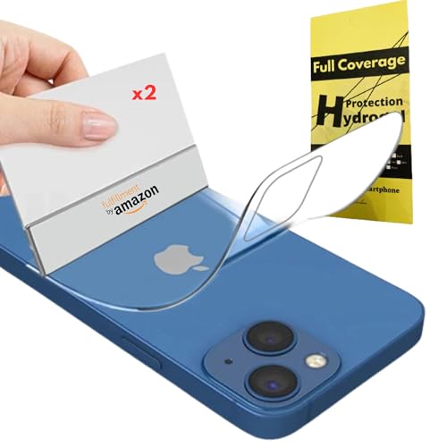 WardSan [2 Stück Rückseiten] für iPhone 16 Pro – 2 x 3D-Hydrogel-Schutzfolien transparent | stoßfest | Displayschutzfolie aus weichem TPU bruchsicher [kompatibel mit Schutzhüllen] (kein Hartglas) von WardSan
