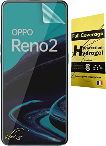 WardSan [2 Stück für OPPO RENO 2 / RENO2 6,5 Zoll – 3D Hydrogel Displayschutzfolie, Handy Schutzfolie mit Fingerhalterung | Stoßfest | Kompatibel mit TPU-Hüllen | Weiche TPU-Schutzfolie WardSan [2 Stück für OPPO RENO 2 / RENO2 6,5 Zoll – 3D Hydrogel Displayschutzfolie, Handy Schutzfolie mit Fingerhalterung | Stoßfest | Kompatibel mit TPU-Hüllen | Weiche TPU-Schutzfolie von WardSan