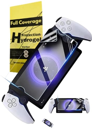 WardSan [2 Stück für Sony Playstation PS5 Portal – Vollständige 3D-Hydrogel-Displayschutzfolien | Stoßfest | Kompatible TPU-Hülle | Weiche TPU-Schutzfolie | Besser als gehärtetes Glas WardSan [2 Stück für Sony Playstation PS5 Portal – Vollständige 3D-Hydrogel-Displayschutzfolien | Stoßfest | Kompatible TPU-Hülle | Weiche TPU-Schutzfolie | Besser als gehärtetes Glas von WardSan