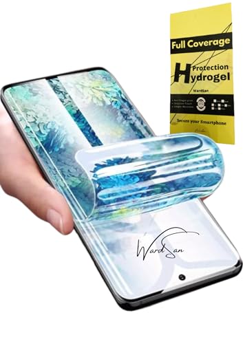 WardSan [3 Stück Displayschutzfolie für Samsung Galaxy Note 20/Note20 5G 6,7 Zoll – Hydrogel 3D Displayschutzfolie mit Fingerhalterung | stoßfest | kompatibel mit TPU-Schutzhüllen | weiche TPU-Folie WardSan [3 Stück Displayschutzfolie für Samsung Galaxy Note 20/Note20 5G 6,7 Zoll – Hydrogel 3D Displayschutzfolie mit Fingerhalterung | stoßfest | kompatibel mit TPU-Schutzhüllen | weiche TPU-Folie von WardSan