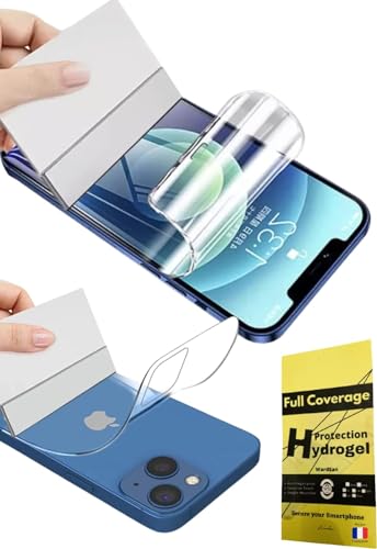 WardSan [4 Stück für iPhone SE3 2022/SE2/8/7 4,7 Zoll - 4 Hydrogel Displayschutzfolien 2 vorne & 2 hinten 3D | Stoßfest | Kompatible Hüllen | Weiche TPU-Schutzfolie | Besser als gehärtetes Glas WardSan [4 Stück für iPhone SE3 2022/SE2/8/7 4,7 Zoll - 4 Hydrogel Displayschutzfolien 2 vorne & 2 hinten 3D | Stoßfest | Kompatible Hüllen | Weiche TPU-Schutzfolie | Besser als gehärtetes Glas von WardSan