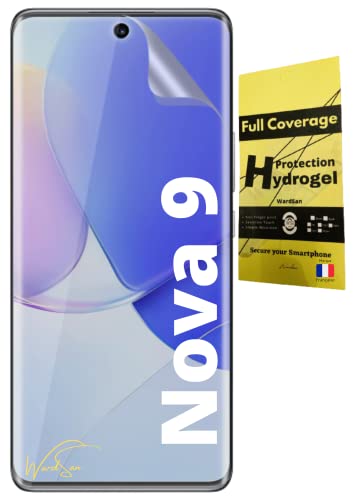 WardSan Displayschutzfolie Hydrogel 3D für Huawei Nova 9, Handy Schutzfolie, Displayschutz, 3D-Vollschutz, transparent, unsichtbar, kompatibel mit Schutzhüllen, Hüllen, weichem TPU, Glasschutz WardSan Displayschutzfolie Hydrogel 3D für Huawei Nova 9, Handy Schutzfolie, Displayschutz, 3D-Vollschutz, transparent, unsichtbar, kompatibel mit Schutzhüllen, Hüllen, weichem TPU, Glasschutz von WardSan