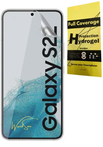 WardSan Displayschutzfolie Hydrogel 3D für Samsung Galaxy S22 5G | 3D Rundumschutz | transparent unsichtbar | kompatibel mit Schutzhüllen, Schutzhülle, weiches TPU | Displayschutz WardSan Displayschutzfolie Hydrogel 3D für Samsung Galaxy S22 5G | 3D Rundumschutz | transparent unsichtbar | kompatibel mit Schutzhüllen, Schutzhülle, weiches TPU | Displayschutz von WardSan