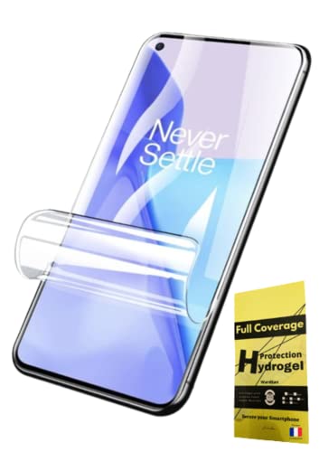 WardSan [Pack mit 2 Displayschutzfolien, Hydrogel, 3D, für Oneplus NORD CE 5G 6 Zoll / 15,2 cm), transparent, stoßfest | kompatibel mit Schutzhüllen, Displayschutz | besser als ein Hartglas von WardSan