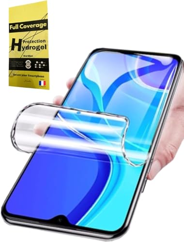 Wardsan [2 Stück] für Samsung Galaxy S9 2018 5,8 Zoll – Displayschutzfolie Hydrogel 3D mit Telefonhalterung für Selfie | Stoßfest | Kompatibel mit Schutzhüllen | weiche TPU-Displayschutzfolie von WardSan