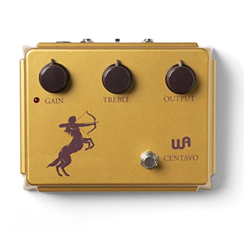 Warm Audio Centavo Premium Overdrive und Boost Effektpedal (Nachbildung des Klon Centaur Pedals, hochqualitative Komponenten, Vintage-Stil Dioden, Soundverstärker) von Warm Audio