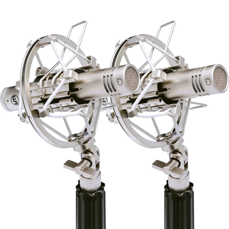 Warm Audio WA-84 Stereo Pair Omni and Cardioid Condenser Microphones (Nickel) von Warm Audio