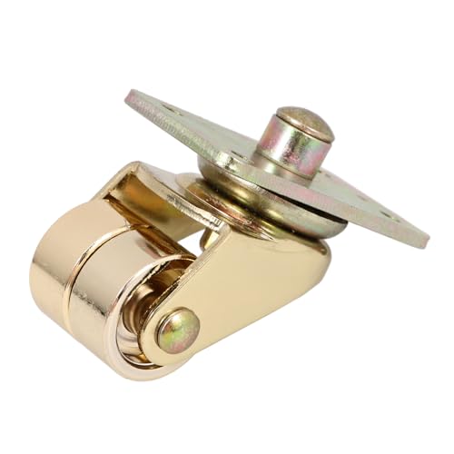 Warmhm 1 Satz Klavier Caster Klaviernachsteller mobiles zubehör für klaviere Zauberer klavier umzug versorgung Universal- Klavier unteres Rad kleines Metallrad für Klavier Eisen Golden von Warmhm