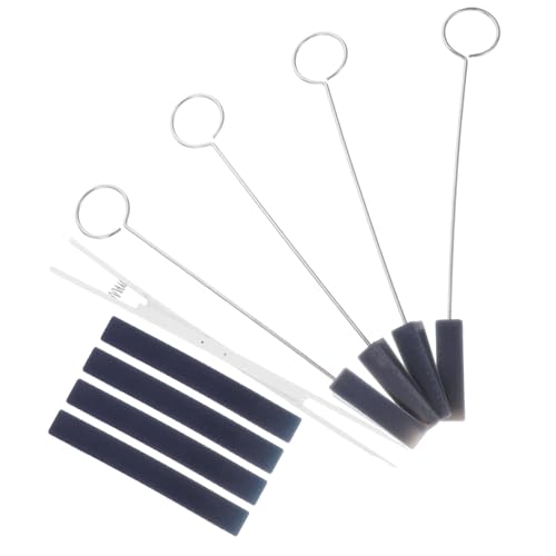 Warmhm 1 Satz Klavier -Soundstoppwerkzeug Tuner Bausatz stimmen Instrumentenzubehör tuning reparatur werkzeug professionelle Stummklemme klavier teile Mute-Clip für Klavier Gummi von Warmhm