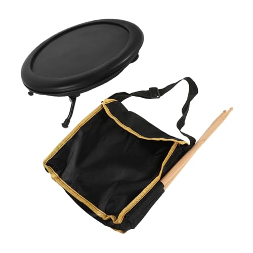Warmhm 1 Satz Übungspads für Schlagzeuger Leise üben Dämpfung Dämpfer tragbar Schlagzeug-Übungs-Pad-Kit Schlagzeug-Übungspad Zubehör für Trommeln Drum-Pads Gummi Black Warmhm 1 Satz Übungspads für Schlagzeuger Leise üben Dämpfung Dämpfer tragbar Schlagzeug-Übungs-Pad-Kit Schlagzeug-Übungspad Zubehör für Trommeln Drum-Pads Gummi Black von Warmhm