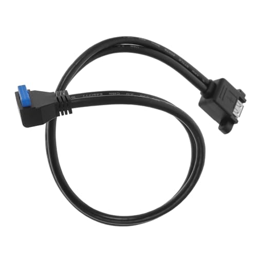 Warmhm 1 Satz USB-Adapterkabel Mainboard Adapter für Schalttafeleinbau Kabel für Computer Erweiterungsdatenkonverter für Computer USB-Adapter für die Panelmontage Kupfer Schwarz Warmhm 1 Satz USB-Adapterkabel Mainboard Adapter für Schalttafeleinbau Kabel für Computer Erweiterungsdatenkonverter für Computer USB-Adapter für die Panelmontage Kupfer Schwarz von Warmhm