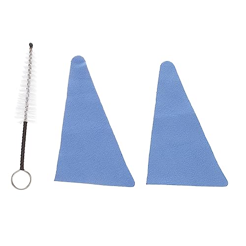 Warmhm 1 Set Saxophon Reinigungszubehör Pinsel Klarinettenreiniger Blauer Stoff Blasinstrument Reinigungszubehör Flöte Reinigungstuch Warmhm 1 Set Saxophon Reinigungszubehör Pinsel Klarinettenreiniger Blauer Stoff Blasinstrument Reinigungszubehör Flöte Reinigungstuch von Warmhm