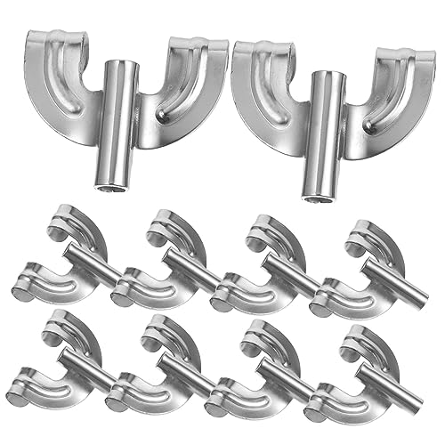 Warmhm 10 Stück Drum Hook Drum Grab Bassdrum-Hook Drum Hakenersatz Trommelklauenhaken Schlagzeug Percussion-Klauenhaken Klauenhaken zur Trommelbefestigung Metall Silver Warmhm 10 Stück Drum Hook Drum Grab Bassdrum-Hook Drum Hakenersatz Trommelklauenhaken Schlagzeug Percussion-Klauenhaken Klauenhaken zur Trommelbefestigung Metall Silver von Warmhm