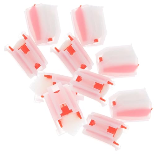Warmhm 10 Stück Rubinroter Griffel Vinyl Plattenspieler-nadel Plattenspielernadeln Für Schallplatten Nadel Eines Plattenspielers Plattenspieler Nadeln Tauschen Schallplattennadel Plastik von Warmhm
