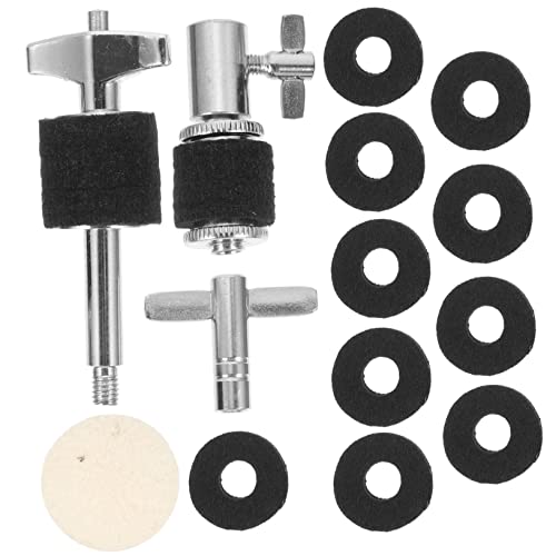 Warmhm 1Satz Trommel Hutkupplung Ersatzteil mit Filzunterlage Hochwertige Trommelteile für Stabile und Langen Gebrauch für Jazz Drum Hi Hats und Percussion Instrumente Warmhm 1Satz Trommel Hutkupplung Ersatzteil mit Filzunterlage Hochwertige Trommelteile für Stabile und Langen Gebrauch für Jazz Drum Hi Hats und Percussion Instrumente von Warmhm