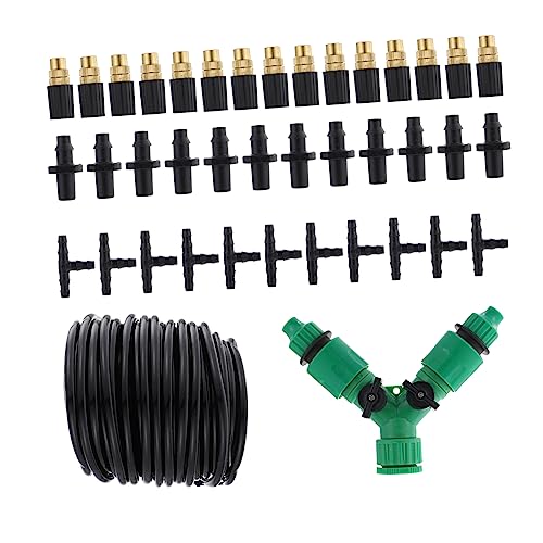 Warmhm 1Satz Tropfbewässerungsdüsen Kit mit Sprühgeräten Einfache Installation für Gartenbewässerung und Langlebige Kupferdüsen Umfassende Abdeckung Warmhm 1Satz Tropfbewässerungsdüsen Kit mit Sprühgeräten Einfache Installation für Gartenbewässerung und Langlebige Kupferdüsen Umfassende Abdeckung von Warmhm
