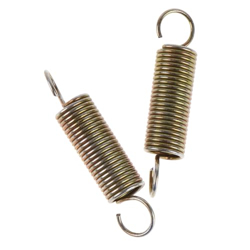 Warmhm 2 Stück Federschnalle für Einstellungstool Klavierstimmhebel-Werkzeuge Wartung Zubehör für Klavierstimmen Tuning-Feder Drahtfeder für Klavier Federstahl Silver von Warmhm