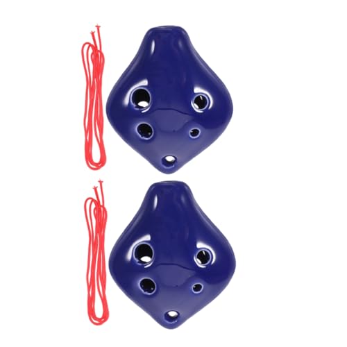 Warmhm 2 Stück Okarina einzigartige Instrumente Ocarina C-Taste Musikinstrumente Nackeninstrument Ocarina-Instrument süß Ocarina-Hautpflege Keramik Blau Warmhm 2 Stück Okarina einzigartige Instrumente Ocarina C-Taste Musikinstrumente Nackeninstrument Ocarina-Instrument süß Ocarina-Hautpflege Keramik Blau von Warmhm