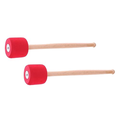 Warmhm 2 Stück Trommelstöcke Performance Drumsticks Förde Schlägel für große Trommeln professionelle Drumsticks Schlagzeug Hammer Zubehör für Schlaginstrumente Musik Drumsticks Eiche rot Warmhm 2 Stück Trommelstöcke Performance Drumsticks Förde Schlägel für große Trommeln professionelle Drumsticks Schlagzeug Hammer Zubehör für Schlaginstrumente Musik Drumsticks Eiche rot von Warmhm