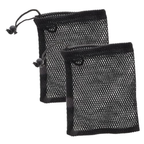 Warmhm 2 Stück Zauberwürfel-Schutztasche kleine Zugbeutel Wiederverwendbare Beutel mit Kordelzug Netzweberei Black Warmhm 2 Stück Zauberwürfel-Schutztasche kleine Zugbeutel Wiederverwendbare Beutel mit Kordelzug Netzweberei Black von Warmhm