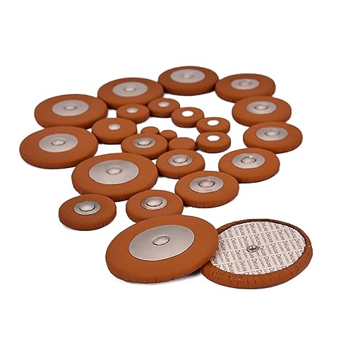Warmhm 25 Stück Saxophonmatte eingestellt Bausatz Saxophon-Pad Alt-Saxophon Pads Saxophon-Lederpolster Lederauflage für Altsaxophon Saxophon-Lederkissen Brown Warmhm 25 Stück Saxophonmatte eingestellt Bausatz Saxophon-Pad Alt-Saxophon Pads Saxophon-Lederpolster Lederauflage für Altsaxophon Saxophon-Lederkissen Brown von Warmhm