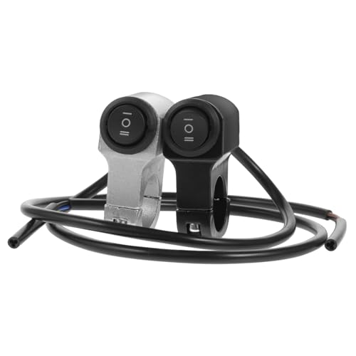 Warmhm 2Stücke Lenkerschalter Schalter für Verschiedene Motorräder und Langlebig Einfach zu Installieren Kompatibel Warmhm 2Stücke Lenkerschalter Schalter für Verschiedene Motorräder und Langlebig Einfach zu Installieren Kompatibel von Warmhm