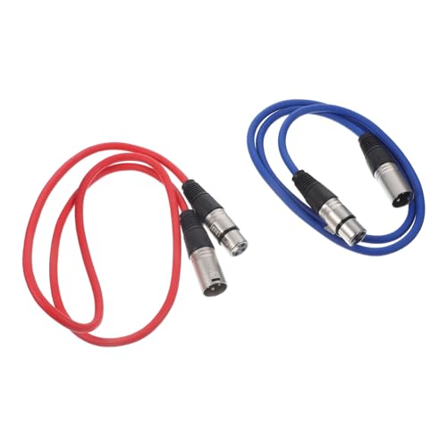 Warmhm 2Stücke Mikrofonkabel Männlich zu Weiblich Xlr Audio Kabel Sauerstofffreies Kupfer Klangübertragung Kompatibel mit Mikrofonen Mischpulten und Lautsprechern Warmhm 2Stücke Mikrofonkabel Männlich zu Weiblich Xlr Audio Kabel Sauerstofffreies Kupfer Klangübertragung Kompatibel mit Mikrofonen Mischpulten und Lautsprechern von Warmhm