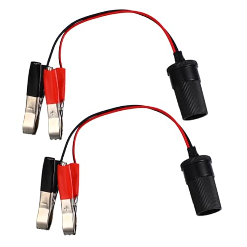 Warmhm 2Stücke Teiliges Kfz Stromversorgung Verlängerungskabel mit Großen Krokodilklemmen als Auto Feuerzeug USB Adapter für Sichere und Zuverlässige Nutzung im Fahrzeug Warmhm 2Stücke Teiliges Kfz Stromversorgung Verlängerungskabel mit Großen Krokodilklemmen als Auto Feuerzeug USB Adapter für Sichere und Zuverlässige Nutzung im Fahrzeug von Warmhm
