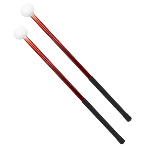 Warmhm 2Stücke Trommelstöcke mit Filzkopf Ergonomische Percussion Drumsticks für Snare Drum für Professionelle Auftritte und Übungen Langlebig Warmhm 2Stücke Trommelstöcke mit Filzkopf Ergonomische Percussion Drumsticks für Snare Drum für Professionelle Auftritte und Übungen Langlebig von Warmhm