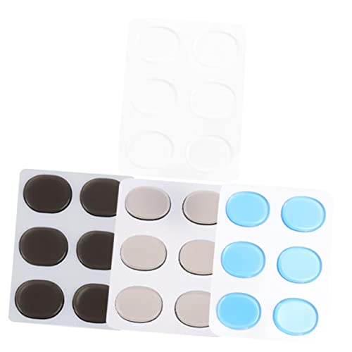 Warmhm 4 Blätter Stummschaltfläche Drum-dämpfer-kissen Dämpfung Unterlage Drum-klangregelung Snaredrum-übungspad Drum-mute-dämpfer Üben Handtrommeln Pads Leise Kieselgel von Warmhm