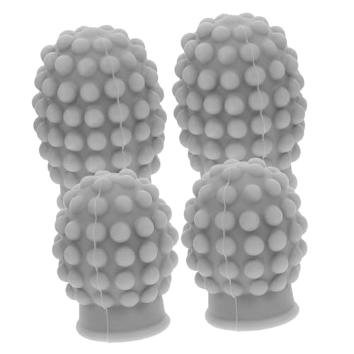 Warmhm 4 Stück Drumstick-schutz Trommel Schlagzeugzubehör Stöcke Tipps Üben Drumsticks Für Schlagzeuger Spitze Drumstick-zubehör Perkussionskappen Grey Kieselgel Warmhm 4 Stück Drumstick-schutz Trommel Schlagzeugzubehör Stöcke Tipps Üben Drumsticks Für Schlagzeuger Spitze Drumstick-zubehör Perkussionskappen Grey Kieselgel von Warmhm