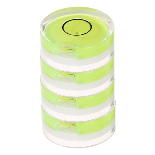 Warmhm 4 Stück Plattenstabilisator Für Audio-Plattenspieler Vinyl-Player Plattenspieler Für Schallplatten Nivellierung Ausgewogener Scheibenstabilisator Gewicht Der Schallplatte Abs Grün von Warmhm