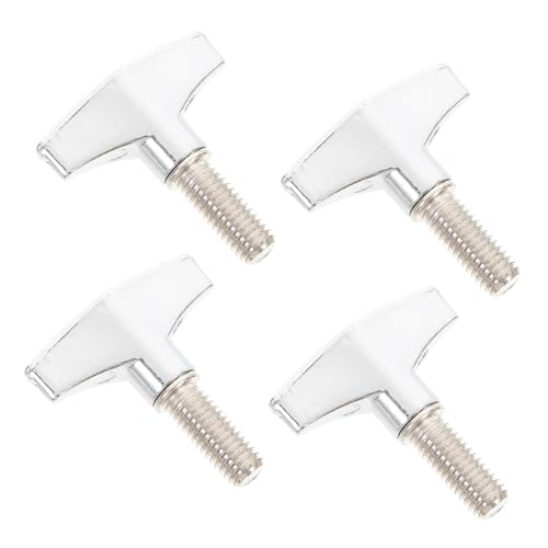 Warmhm 4-teiliges Set Schraube Für Becken Schraube Für Schlagzeug Flügel Befestigungselemente Für Schlagzeug-sets Zubehör Für Beckenbefestigungen Zinklegierung Silver Warmhm 4-teiliges Set Schraube Für Becken Schraube Für Schlagzeug Flügel Befestigungselemente Für Schlagzeug-sets Zubehör Für Beckenbefestigungen Zinklegierung Silver von Warmhm