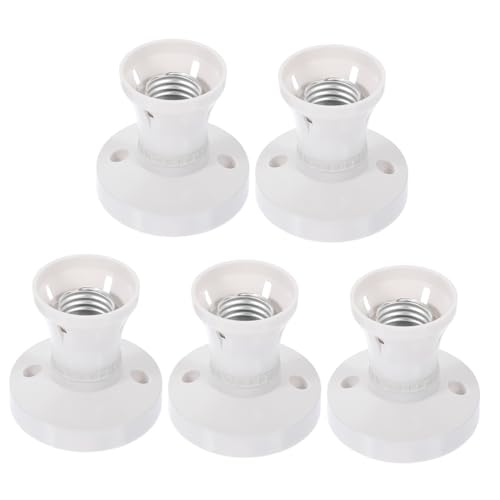 Warmhm 5Stücke Deckenleuchten Lampenfassung Adapter Einfache Installation Für Kronleuchter Lichtinstallationen Vielseitig Einsetzbar Schlafzimmer Restaurant Warmhm 5Stücke Deckenleuchten Lampenfassung Adapter Einfache Installation Für Kronleuchter Lichtinstallationen Vielseitig Einsetzbar Schlafzimmer Restaurant von Warmhm