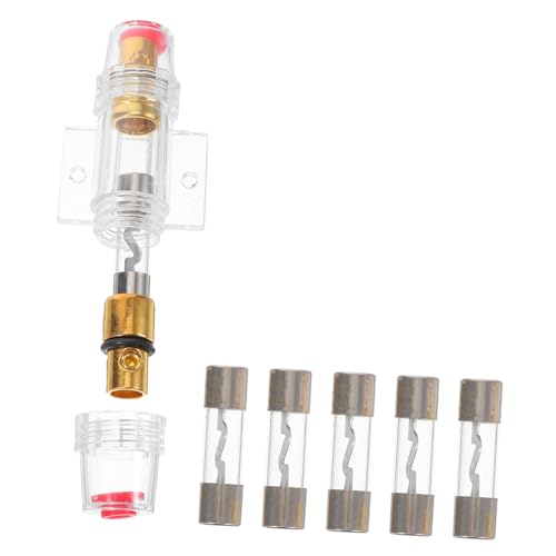 Warmhm 5Stücke Gauge Awg Sicherungshalter mit Sicherungen Kristallklares Gehäuse für Einfache Installation im Auto Boot und DIY Anwendungen für Audiotechniker Warmhm 5Stücke Gauge Awg Sicherungshalter mit Sicherungen Kristallklares Gehäuse für Einfache Installation im Auto Boot und DIY Anwendungen für Audiotechniker von Warmhm