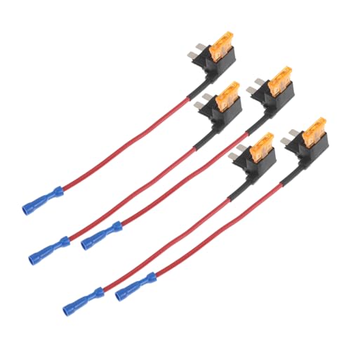 Warmhm 5Stücke Sicherungsadapter für Kfz Dual Slot Sicherungshahn Adapter Kompatibel mit Atc Kfz Sicherungen Einfache Installation für Fahrzeuge Lkw und Boote Warmhm 5Stücke Sicherungsadapter für Kfz Dual Slot Sicherungshahn Adapter Kompatibel mit Atc Kfz Sicherungen Einfache Installation für Fahrzeuge Lkw und Boote von Warmhm