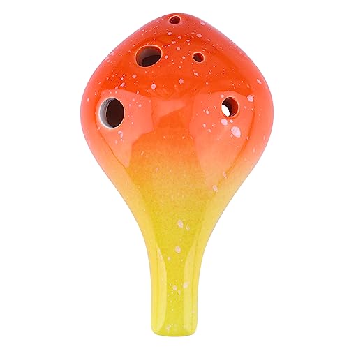 Warmhm 6 Langmund Keramik Flöteninstrument Ocarina Flötenloch Ocarina Orange Keramik Warmhm 6 Langmund Keramik Flöteninstrument Ocarina Flötenloch Ocarina Orange Keramik von Warmhm