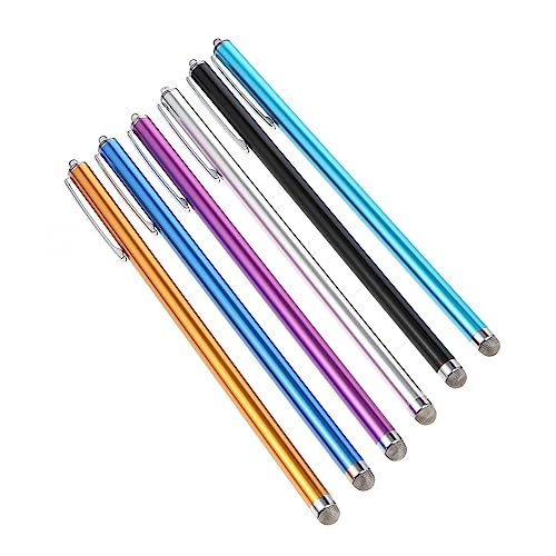 Warmhm Bildschirmstift 6er Set Kapazitive Eingabestifte Tablets Stick Spitze Und Licht Design von Warmhm