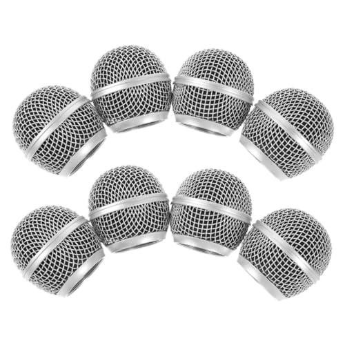 Warmhm 8 Stück Mikrofonkopf Windschutzscheibe Aus Schaumstoff Mikrofon- Blau Grill Mikrofonmaske Ersatzkopf Mesh-mikrofongitter Mikrofon Zubehör Mikrofonteile Metall Silber Warmhm 8 Stück Mikrofonkopf Windschutzscheibe Aus Schaumstoff Mikrofon- Blau Grill Mikrofonmaske Ersatzkopf Mesh-mikrofongitter Mikrofon Zubehör Mikrofonteile Metall Silber von Warmhm