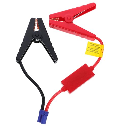 Warmhm Autosprungstarterkabel Kfz Notarterklemme mit Alligator Clip für Notfälle Silikonkabel Kompatibel mit Meisten Fahrzeugen für Schnelle Warmhm Autosprungstarterkabel Kfz Notarterklemme mit Alligator Clip für Notfälle Silikonkabel Kompatibel mit Meisten Fahrzeugen für Schnelle von Warmhm