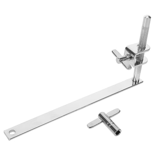 Warmhm Bassdrumglocke Schlagzeug Einstellbar Schwerlast Schlüssel Kuh Musikinstrumententeil Zubehör Für Trommeln Cowbell-verlängerungshalter Klemme Montieren Metall Silver Warmhm Bassdrumglocke Schlagzeug Einstellbar Schwerlast Schlüssel Kuh Musikinstrumententeil Zubehör Für Trommeln Cowbell-verlängerungshalter Klemme Montieren Metall Silver von Warmhm