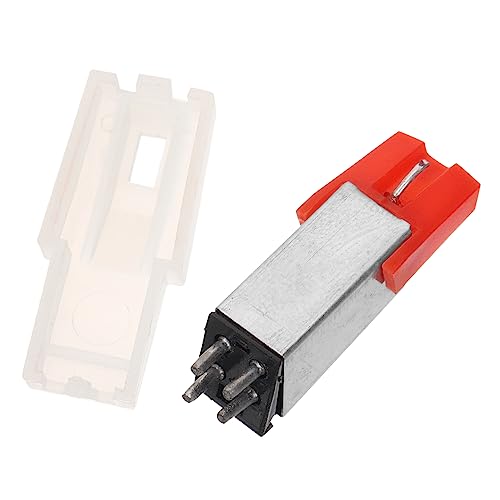 Warmhm Beweglicher Magnetischer Stimmkopf Stift Vinyl -plattenspieler Nadel Stile Für Plattenspieler Zubehör Für Plattenspieler Rot Metall von Warmhm