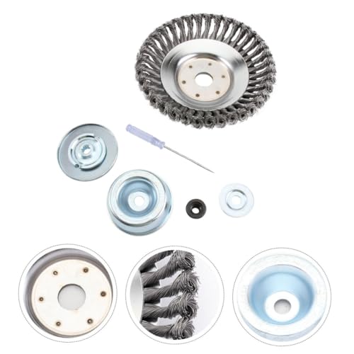 Warmhm Draht Unkrautrad Mit Schützendem Deckel Reparaturwerkzeug Für Hochwertige Unkrautbekämpfung Mit Langlebigem Material Und Einfacher Installation von Warmhm