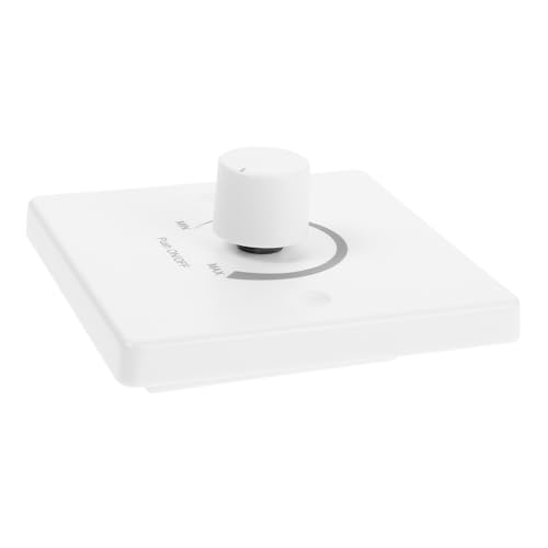 Warmhm Drehdimmerschalter für Wohnmobile und Yachten Einpoliger Dimmerschalter Einstellbare Helligkeit für Deckenlichter Elegantes Design Installieren Stilvoller Warmhm Drehdimmerschalter für Wohnmobile und Yachten Einpoliger Dimmerschalter Einstellbare Helligkeit für Deckenlichter Elegantes Design Installieren Stilvoller von Warmhm