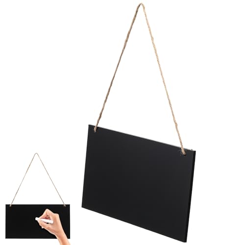 Warmhm Erasable Chalkboards Blackboards display for Message Board Sign 26.00X14.00X0.50cm/10.22X5.50X0.20in von Warmhm