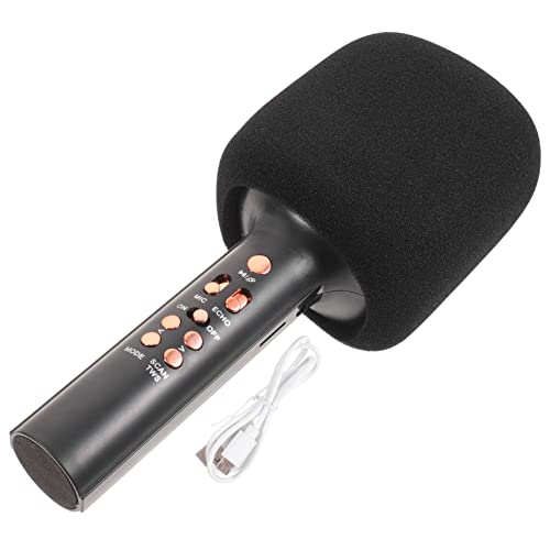 Warmhm Kabelloses Tragbares Handmikrofon mit Lautsprecher Multifunktional für Ktv und Outdoor Gesang Intelligente Geräuschunterdrückung Kompatibel mit Meisten Song Apps Elegantes Design Warmhm Kabelloses Tragbares Handmikrofon mit Lautsprecher Multifunktional für Ktv und Outdoor Gesang Intelligente Geräuschunterdrückung Kompatibel mit Meisten Song Apps Elegantes Design von Warmhm