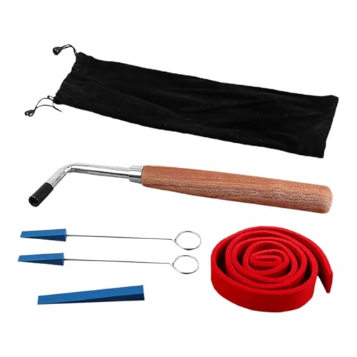 Warmhm Klavier -Werkzeugset Schlüssel Stimmen Klavier-Tuning-Kit Professionelles Piano-Tuning-Kit Werkzeuge für Klavierstimmer Klavierstimmung Stoff von Warmhm
