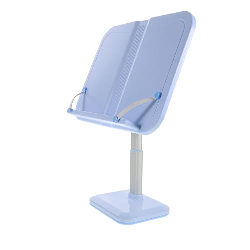 Warmhm Leseregal Buchständer zum Lesen Ständer für Bibelhalter Buchhalter Kochbuch-Dokumentenhalter Bücherstand lesen Musikbuch Stand Notenständer Abs Sky-blue Warmhm Leseregal Buchständer zum Lesen Ständer für Bibelhalter Buchhalter Kochbuch-Dokumentenhalter Bücherstand lesen Musikbuch Stand Notenständer Abs Sky-blue von Warmhm