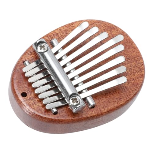 Warmhm Mini Kalymba Mini -daumen Klavier Finger Klein -instrumente Miniatur-kalimba- Handklavier Zuhause Kalimba Tragbares Musikinstrument Daumenklavier Kalimba Rostfreier Stahl von Warmhm