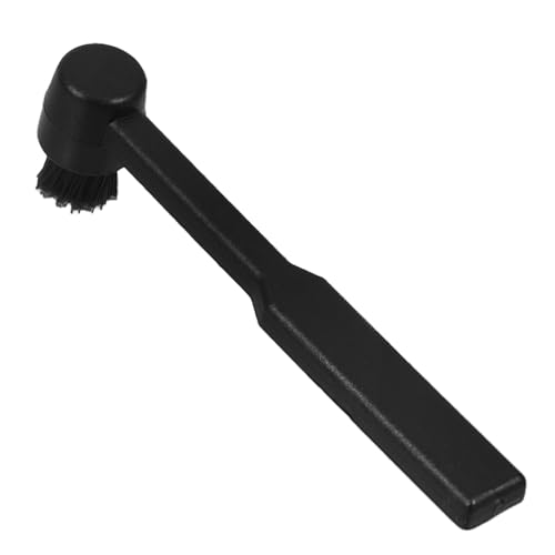 Warmhm Nadelreinigungsbürste plattenspieler reiniger Werkzeug-Vinyl Schwarz Nadeln Stift Reinigungsmittel aufzeichnen Reinigungsbürste für Plattenspieler Nylon Black von Warmhm
